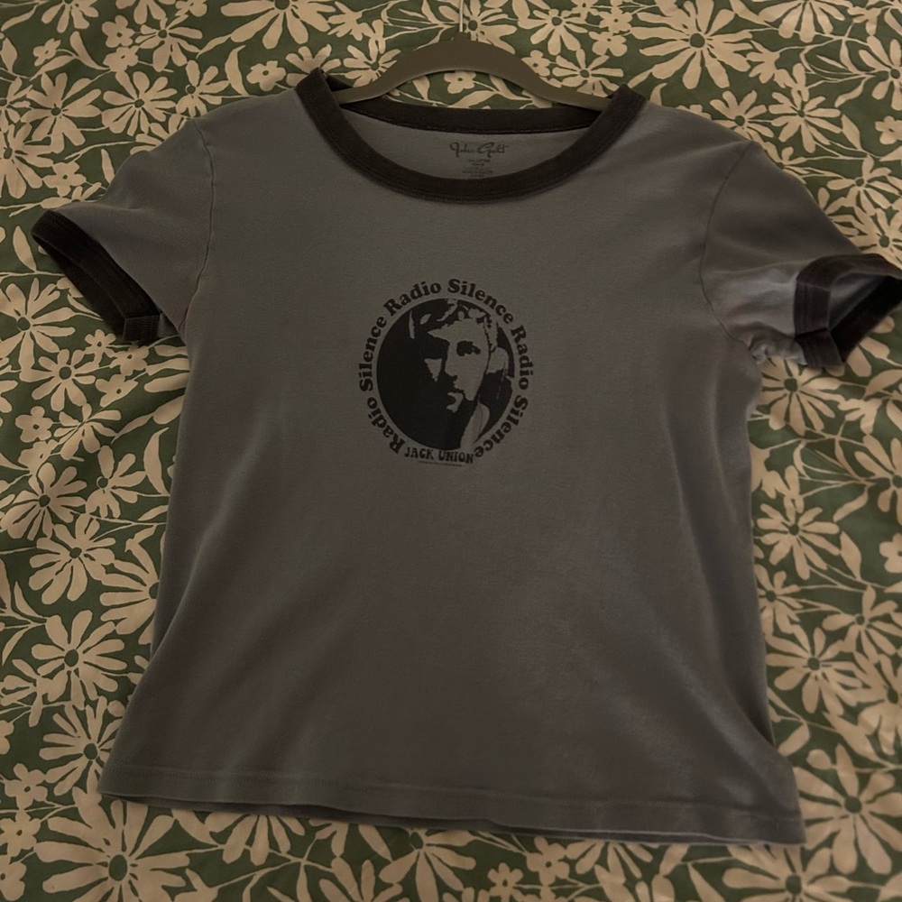 Brandy Melville “Radio Silence” Crop Top